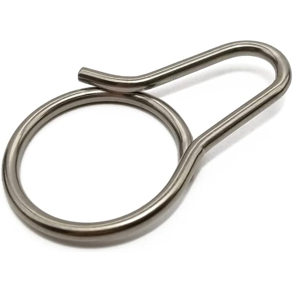 Amazon.co.jp: [BRASS STORE] 24mm二重リング付き 真鍮 ブラス